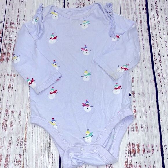 Baby Gap Christmas onesie Brannans favorites size 6-12 months - Picture 1 of 5